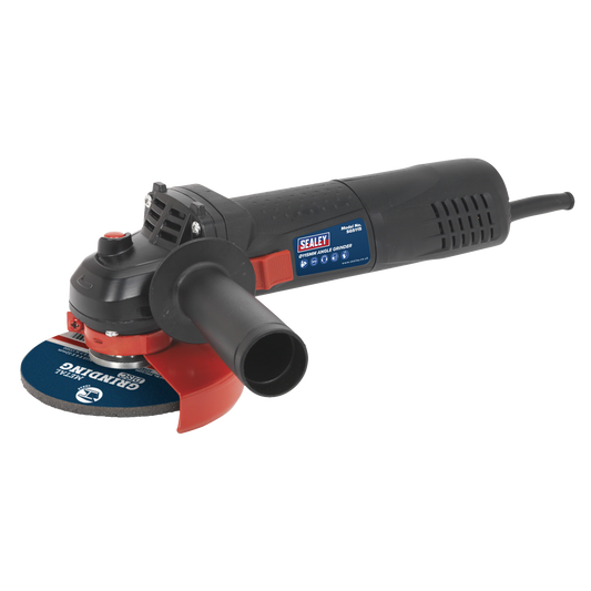 Sealey Ø115mm Angle Grinder With Side Handle 750W 12000RPM - Slim Body SGS115