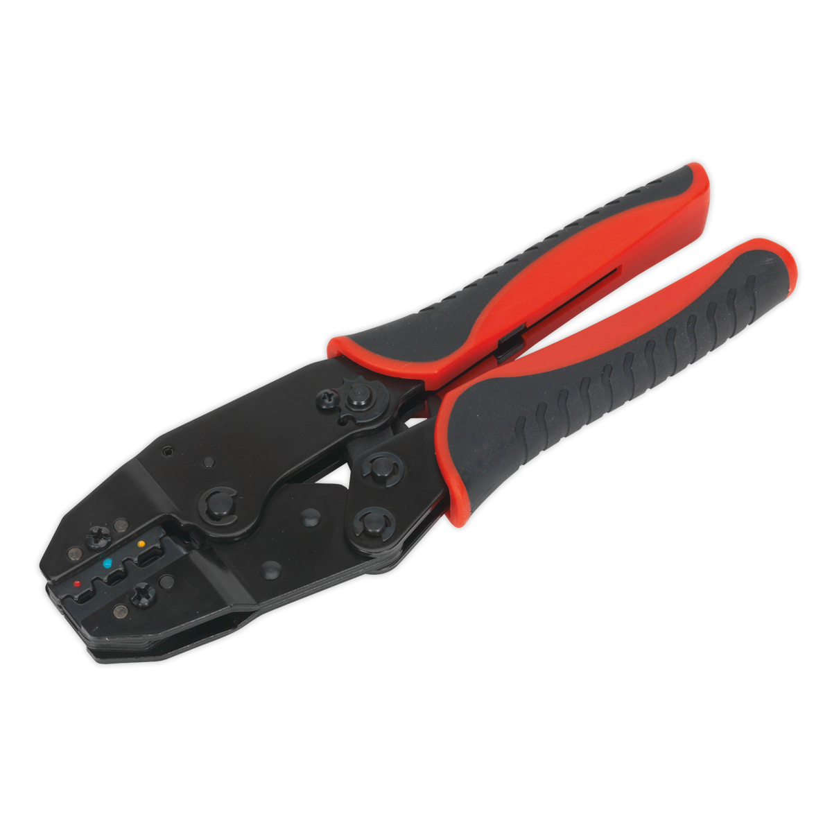 Sealey Ratchet Crimping Tool All Steel Construction - Insulated Terminals AK385