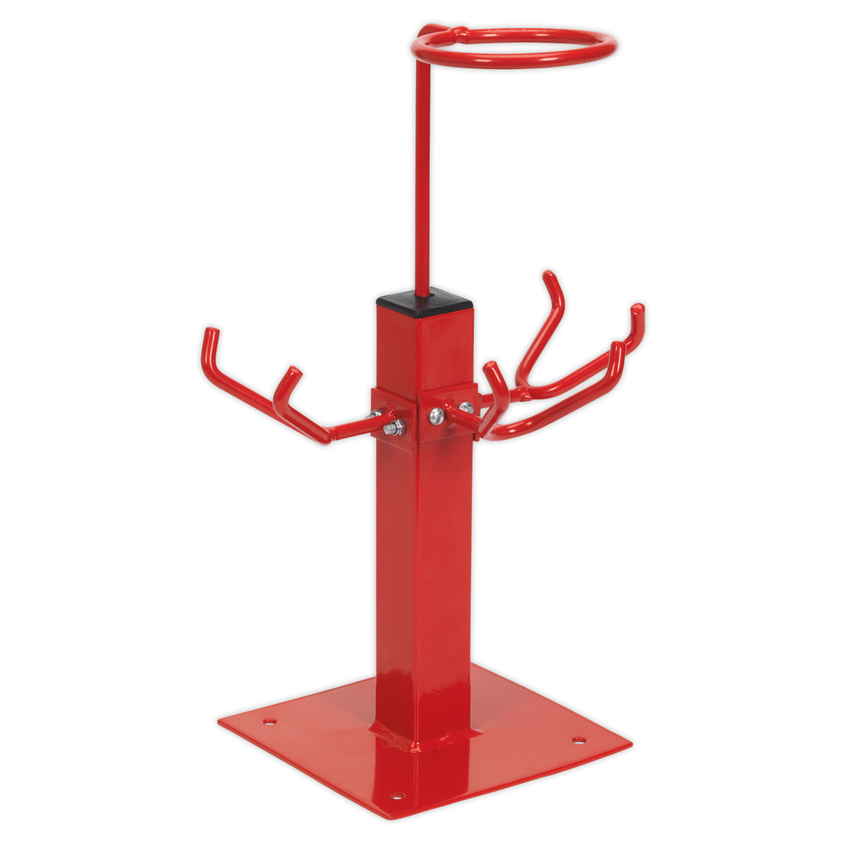 Sealey Spray Gun & Filter Holder With Heavy Duty Stand Steel Hooks 3 Gun SH03