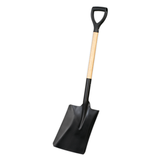 Sealey Pressed Carbon Steel Shovel With 710mm Hardwood Ash Handle SH710