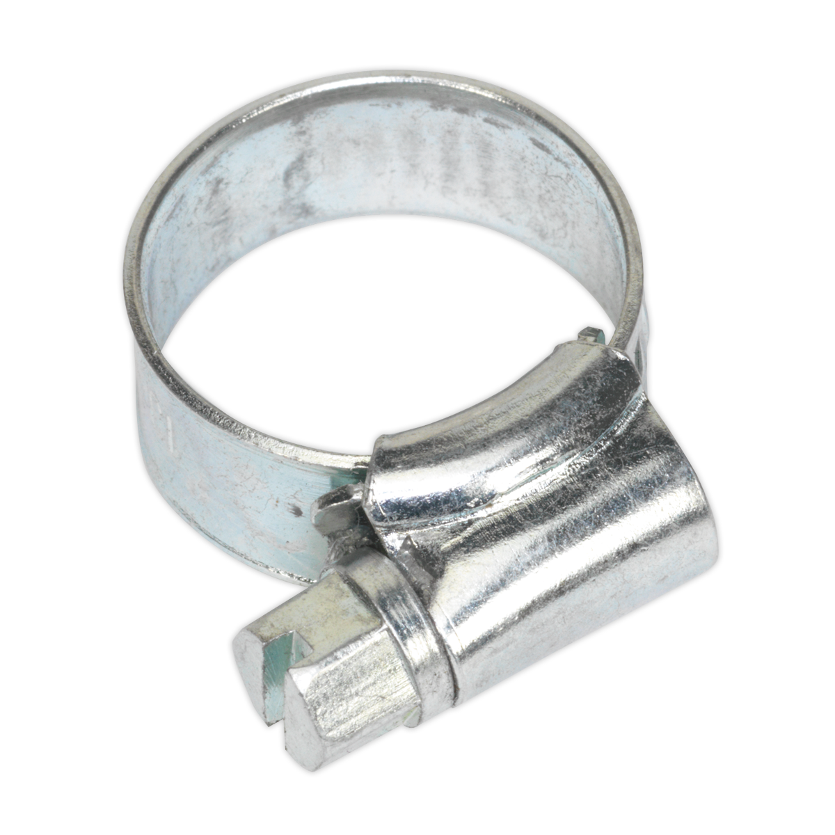 Sealey Ø8-14mm Zinc Plated Hose Clip - Pack Of 30 DIN 3017 - Silver SHC000