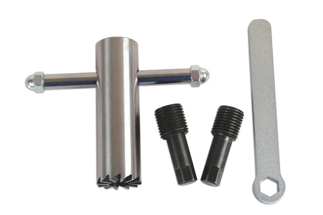 LASER 6360 Oil Drain Plug Thread Repair Kit Seat Re-Surfacing Tool M14 M15
