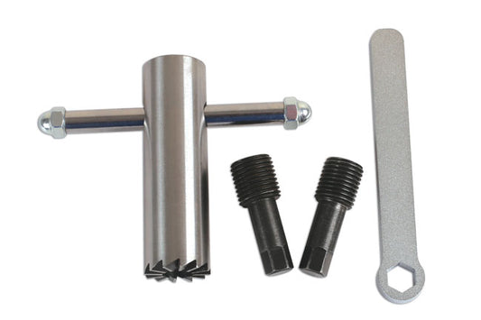 LASER 6360 Oil Drain Plug Thread Repair Kit Seat Re-Surfacing Tool M14 M15