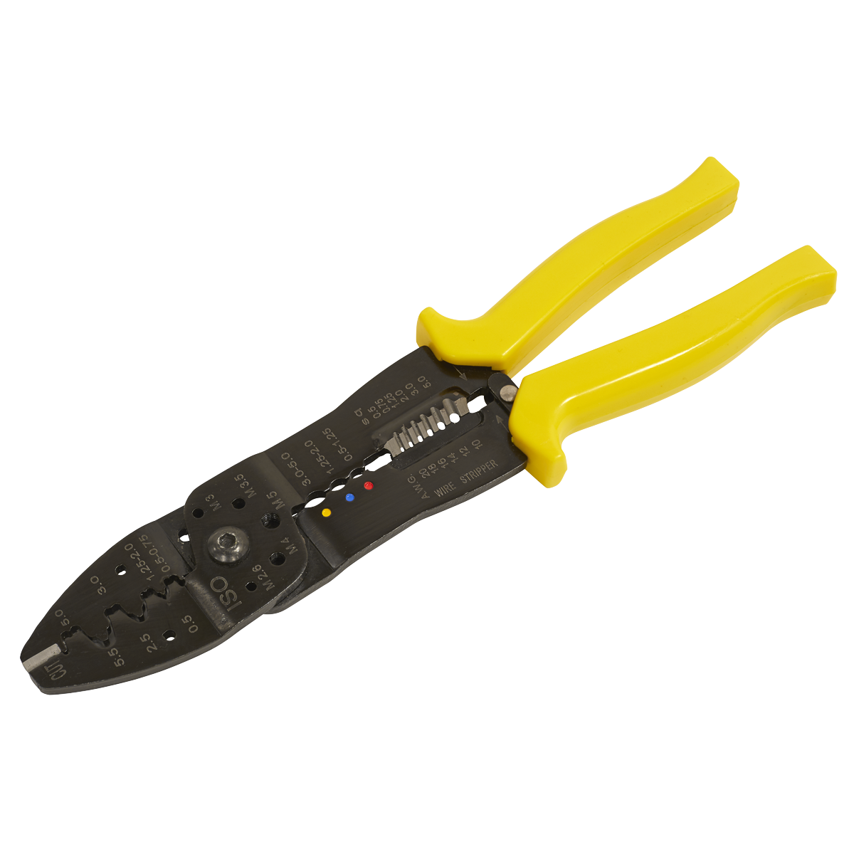Sealey Crimping Tool Insulated/Non Insulated Terminals Steel Construction AK3851