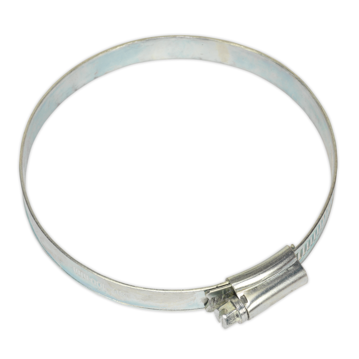 Sealey Hose Clips 10 Pieces Zinc Plated 80mm - 100mm 3.15" - 3.94" SHC4X