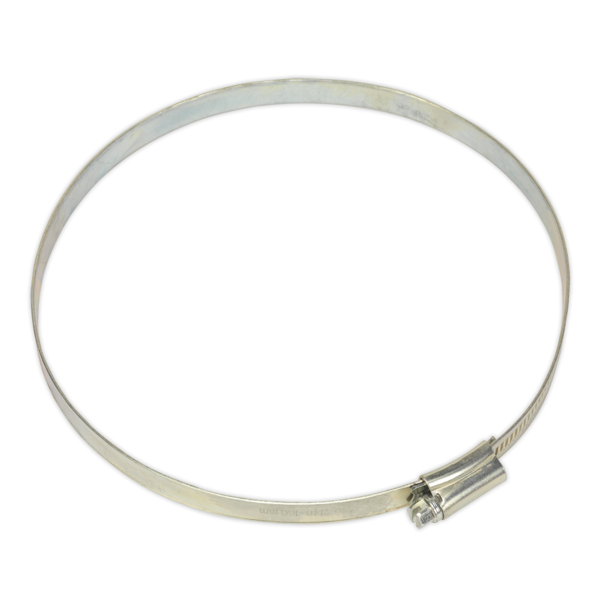 Sealey Hose Clips 10 Pieces Zinc Plated 150mm - 170mm 5.9" - 6.69" SHC7