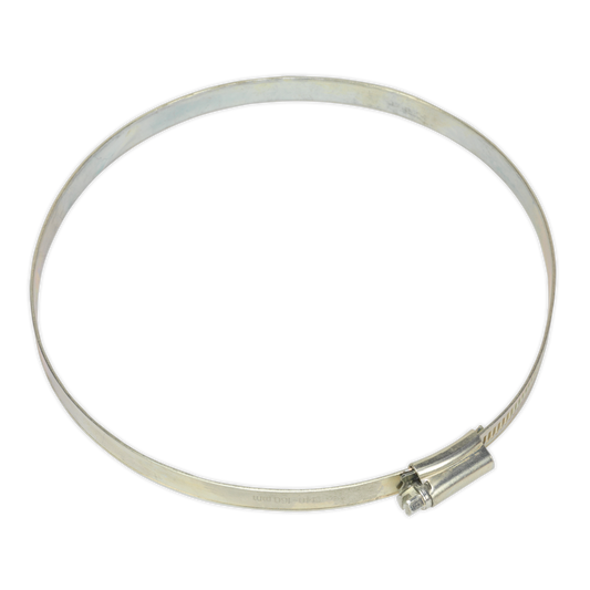 Sealey Hose Clips 10 Pieces Zinc Plated 150mm - 170mm 5.9" - 6.69" SHC7