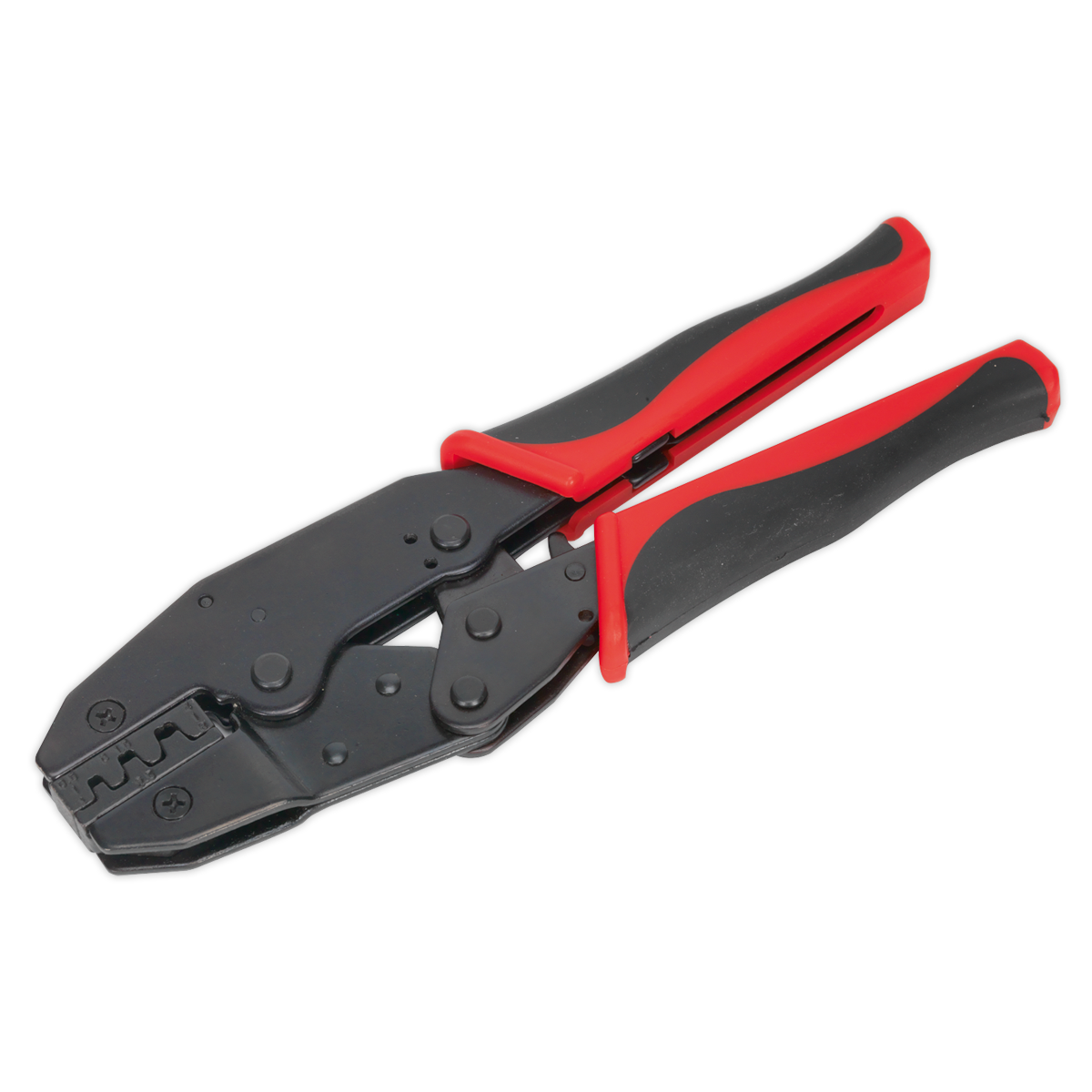 Sealey Ratchet Crimping Tool Non-Insulated Terminals Steel Construction AK3852