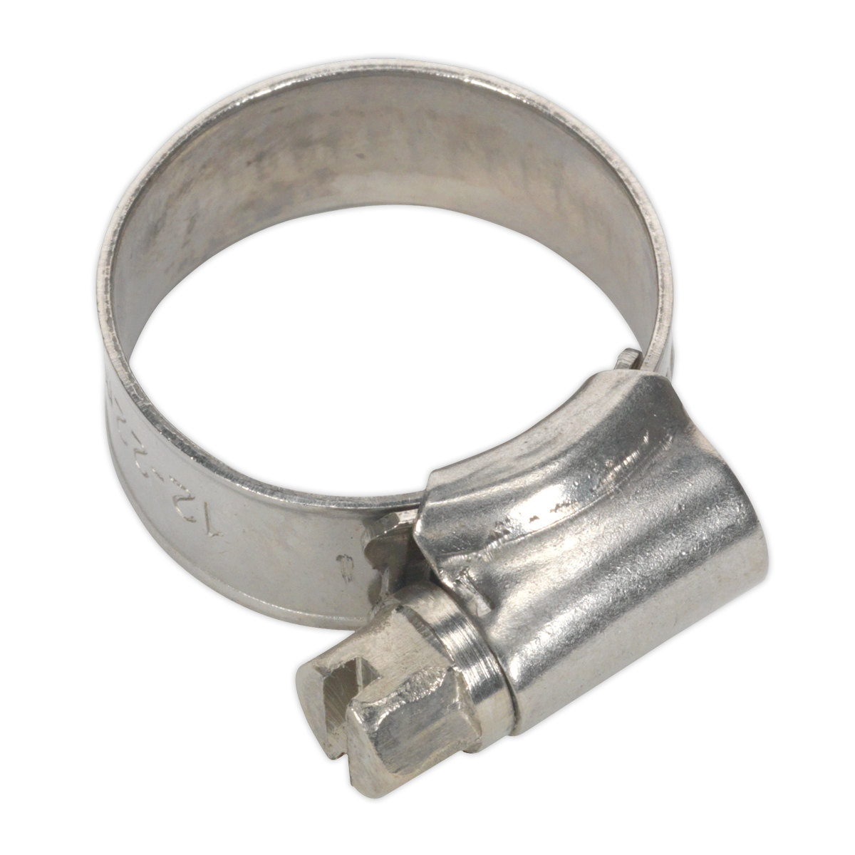 Sealey Hose Clips 10 Pieces Stainless Steel 12mm - 22mm 0.47"-0.87" SHCSS00