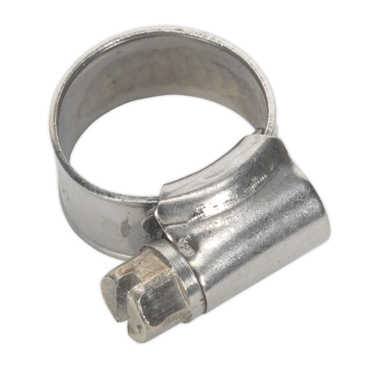 Sealey Hose Clips 10 Pieces Stainless Steel 10mm - 16mm 0.39" - 0.63" SHCSS000