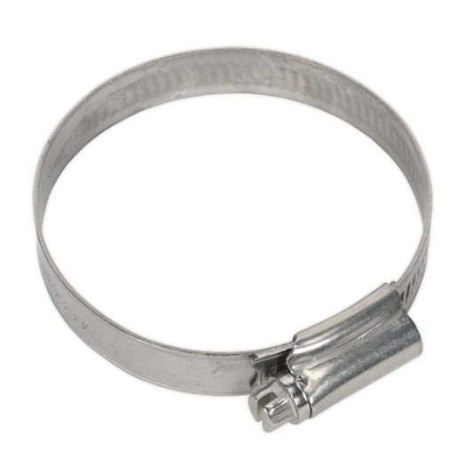 Sealey Hose Clips 10 Pieces Stainless Steel 44mm - 64mm 1.73" - 2.52" SHCSS2A