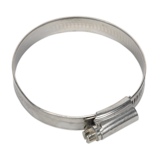 Sealey Hose Clips 10 Pieces Stainless Steel 55mm - 64mm 2.16" - 2.52" SHCSS2X