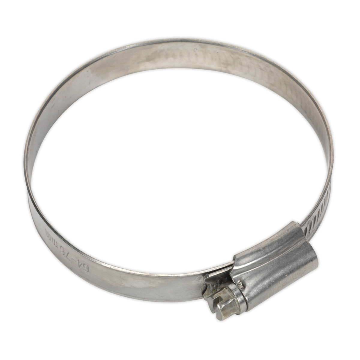 Sealey Hose Clips 10 Pieces Stainless Steel 64mm - 76mm 2.52"- 2.99" SHCSS3