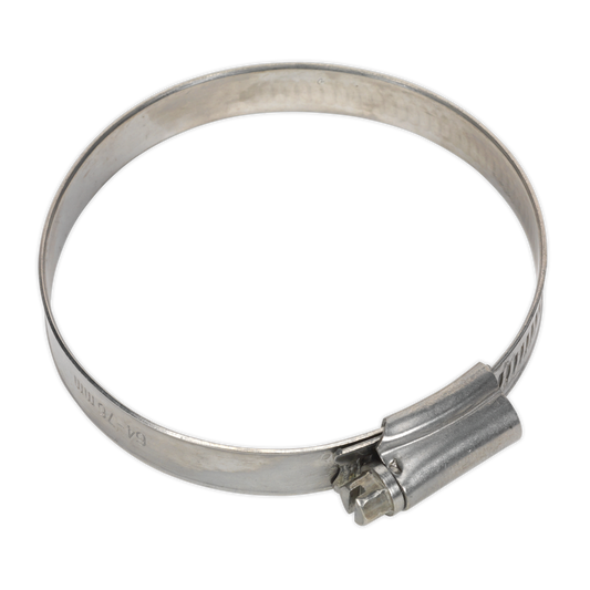 Sealey Hose Clips 10 Pieces Stainless Steel 64mm - 76mm 2.52"- 2.99" SHCSS3
