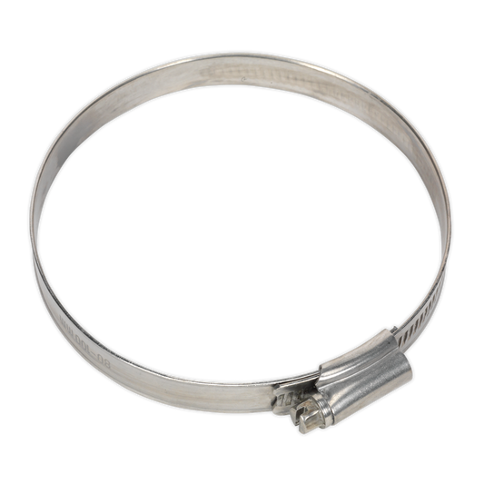 Sealey Hose Clips 5 Pieces Stainless Steel 80mm - 100mm 3.15" - 3.94" SHCSS4