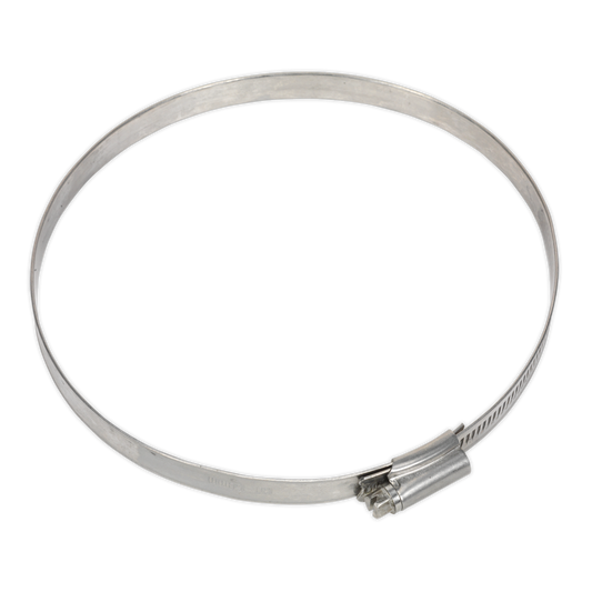 Sealey Hose Clips 5 Pieces Stainless Steel 130mm - 150mm 5.12" - 5.9" SHCSS6