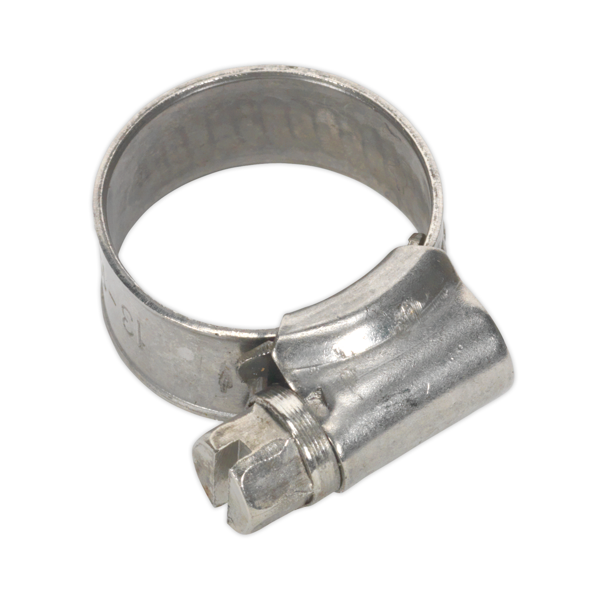 Sealey Hose Clips 10 Pieces Stainless Steel 13mm - 19mm 0.51" - 0.75" SHCSSM00
