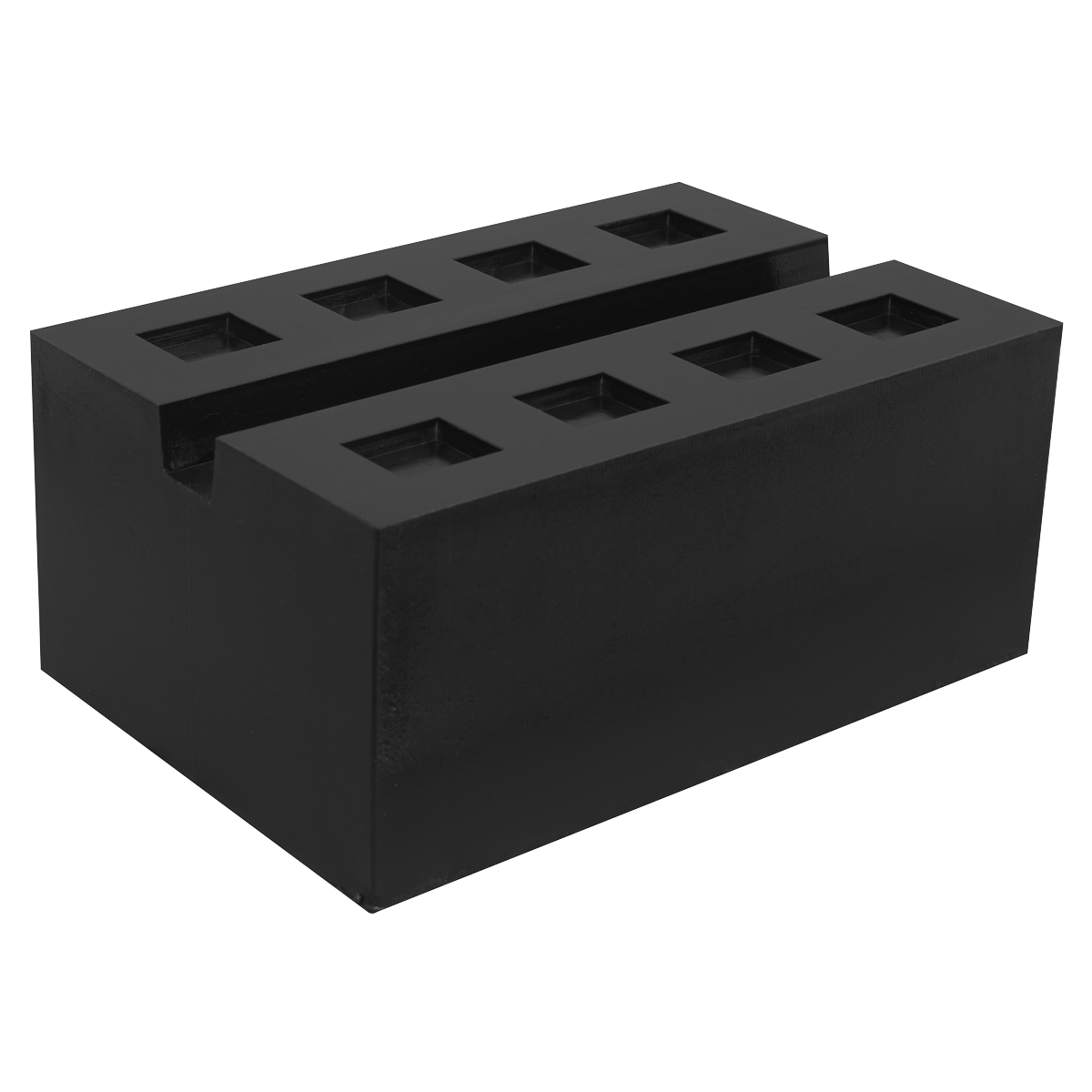 Viking Slotted Rubber Support Block For Viking Jacking Beams 80mm SJBEX.A03