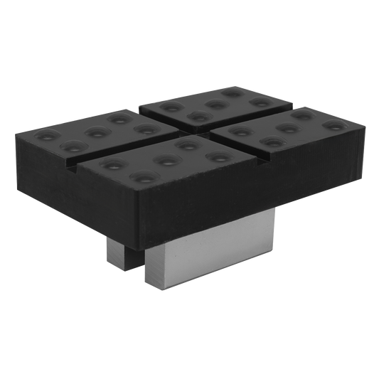 Viking Cross Slotted Rubber Support For Viking 2/3 Tonne Jacking Beams SJBEX.A05