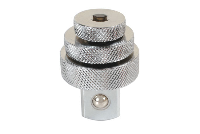 LASER 6372 Socket Adaptor Spinner Set 3 Pieces 1/4" 3/8" 1/2" 3/4" Drive Garage