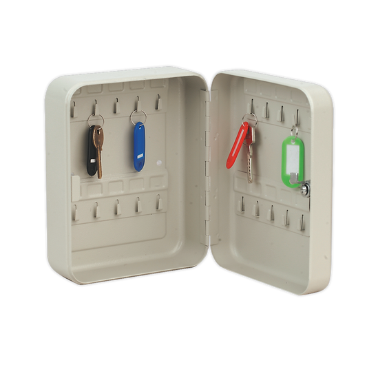 Sealey Key Cabinet Box With High Quality Cam Type Lock For 20 Key Tags SKC20