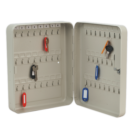 Sealey Key Cabinet Box With High Quality Cam Type Lock For 45 Key Tags SKC45