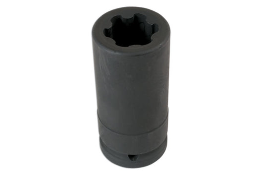 LASER 6377 Impact Socket 3/4" Drive 90mm Chrome Molybdenum For Heavy Duty Trucks