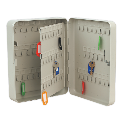 Sealey Key Cabinet Box With High Quality Cam Type Lock For 93 Key Tags SKC93