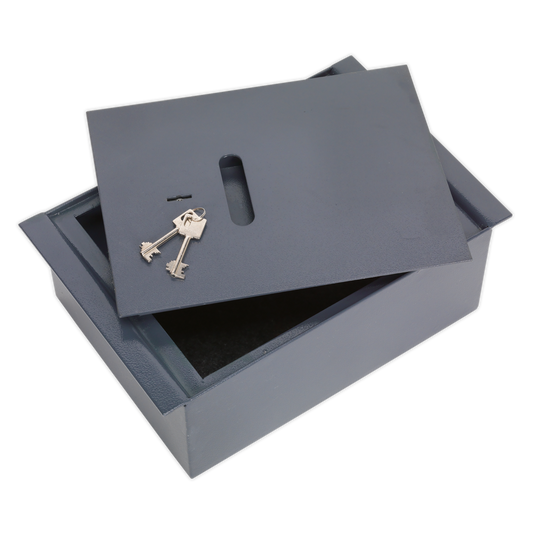Sealey Key Lock Floor Safe 2 Keys Powder Coated 260mm x 140mm x 400mm SKFS01