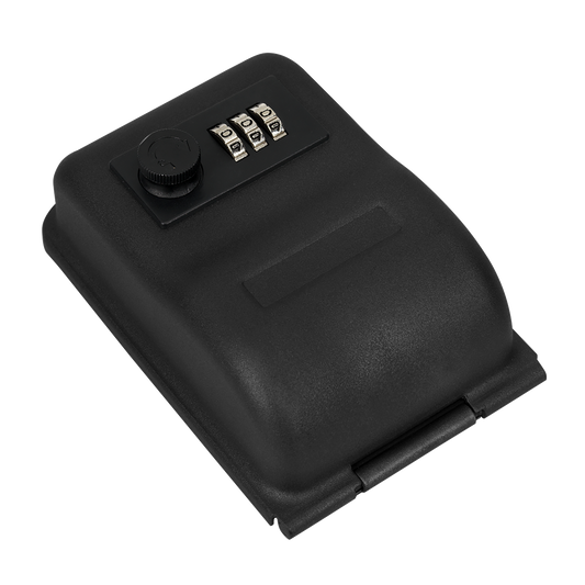 Sealey Key Lock Box 3 Digit Tumbler Lock Powder Coated 100mm x 60mm x 145mm SKL1
