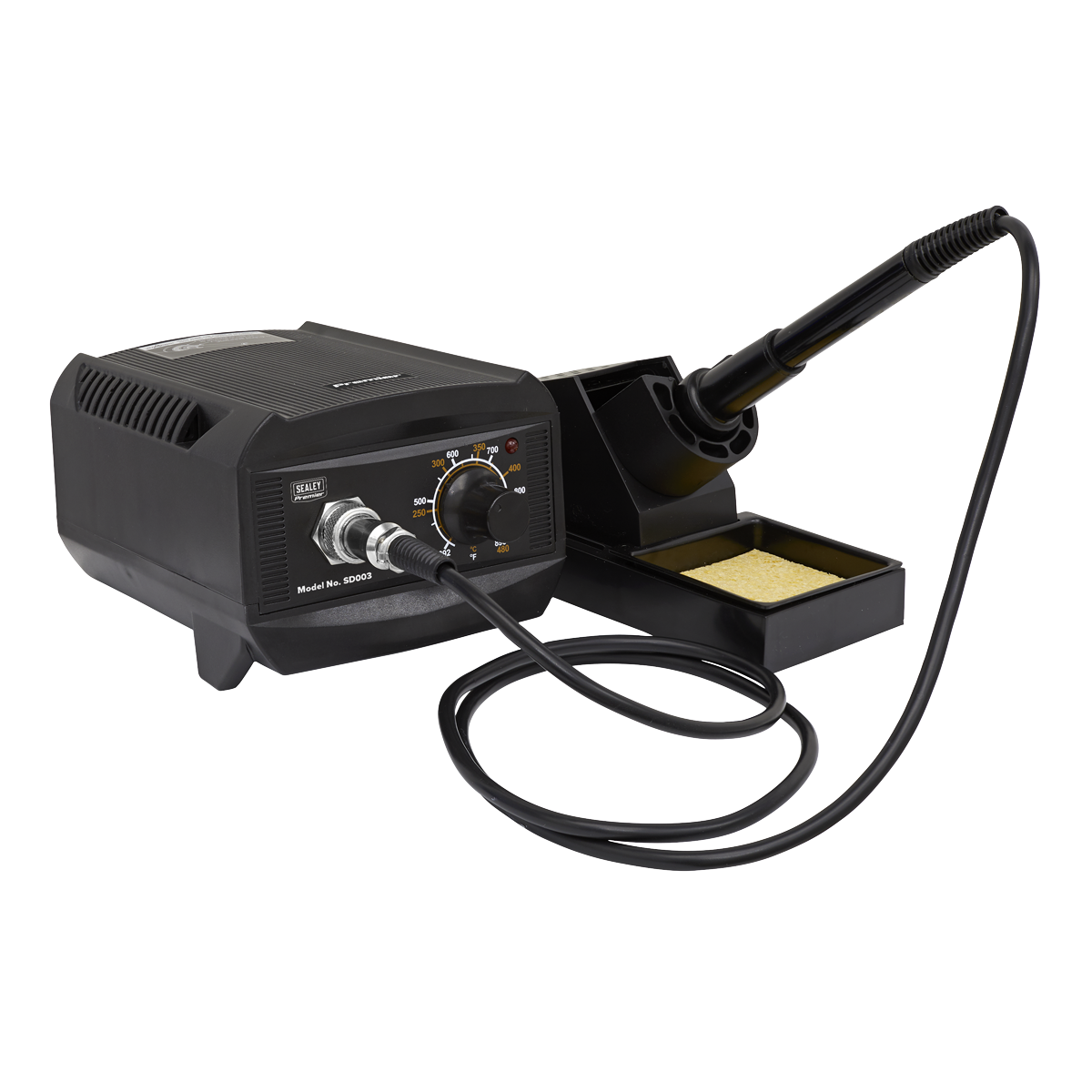 Sealey Soldering Station 50W 200-480°C With Sponge & Stand Daily Use SD003