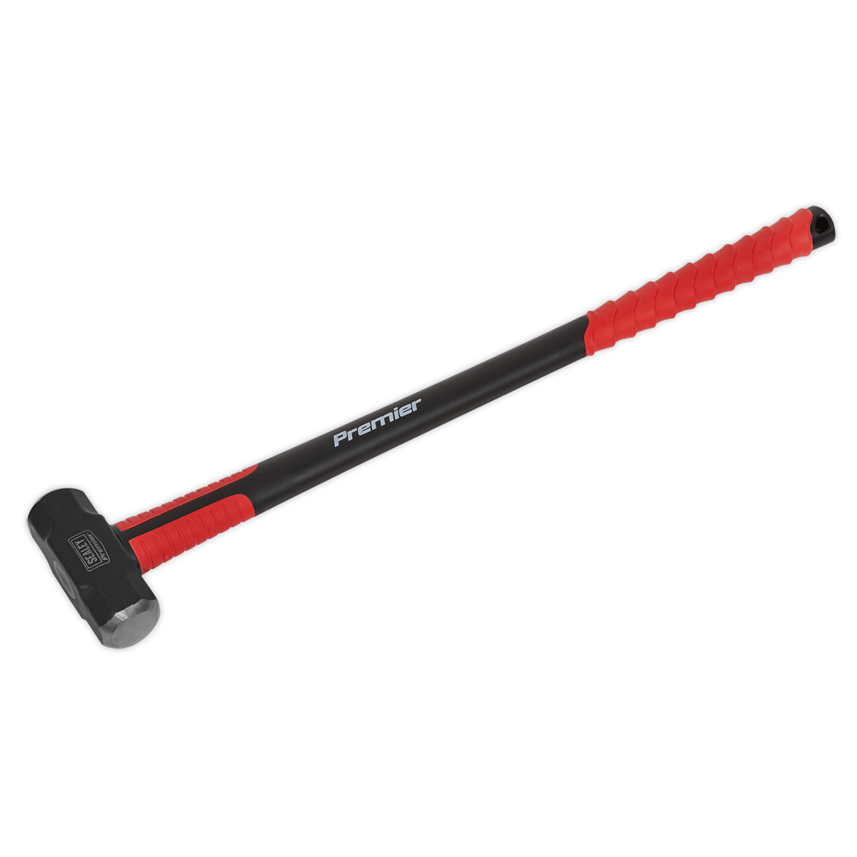 Sealey Sledge Hammer 7lb Fibreglass Shaft Heat Treated Red/Black SLHF071