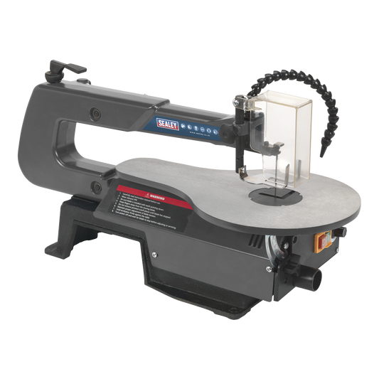 Sealey Variable Speed Scroll Saw 406mm Throat For Precise Cutting 230V SM1302