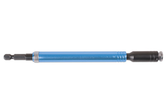 LASER 6392 Magnetic Bit Extension 185mm 1/4" Inch Hex Drive Steel Quick Chuck