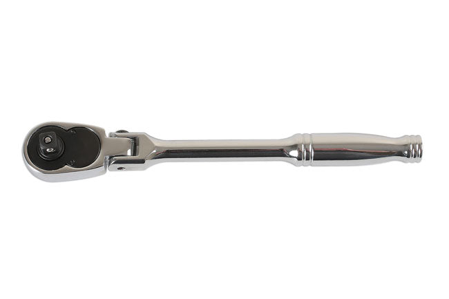 LASER 6393 Reversible Ratchet Cylindrical 1/4" Drive Chrome Vanadium 48 Teeth