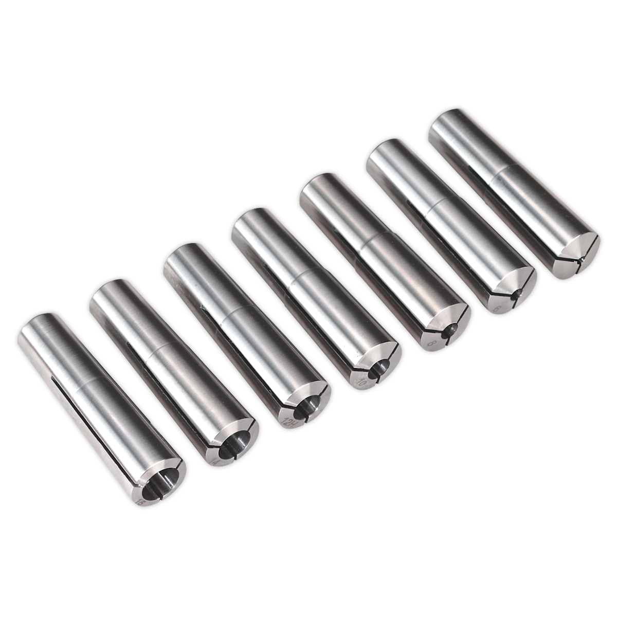 Sealey Collet Set MT3-M12 Ø4-16mm For SM2502 Mini Drilling Machine SM2502CSET