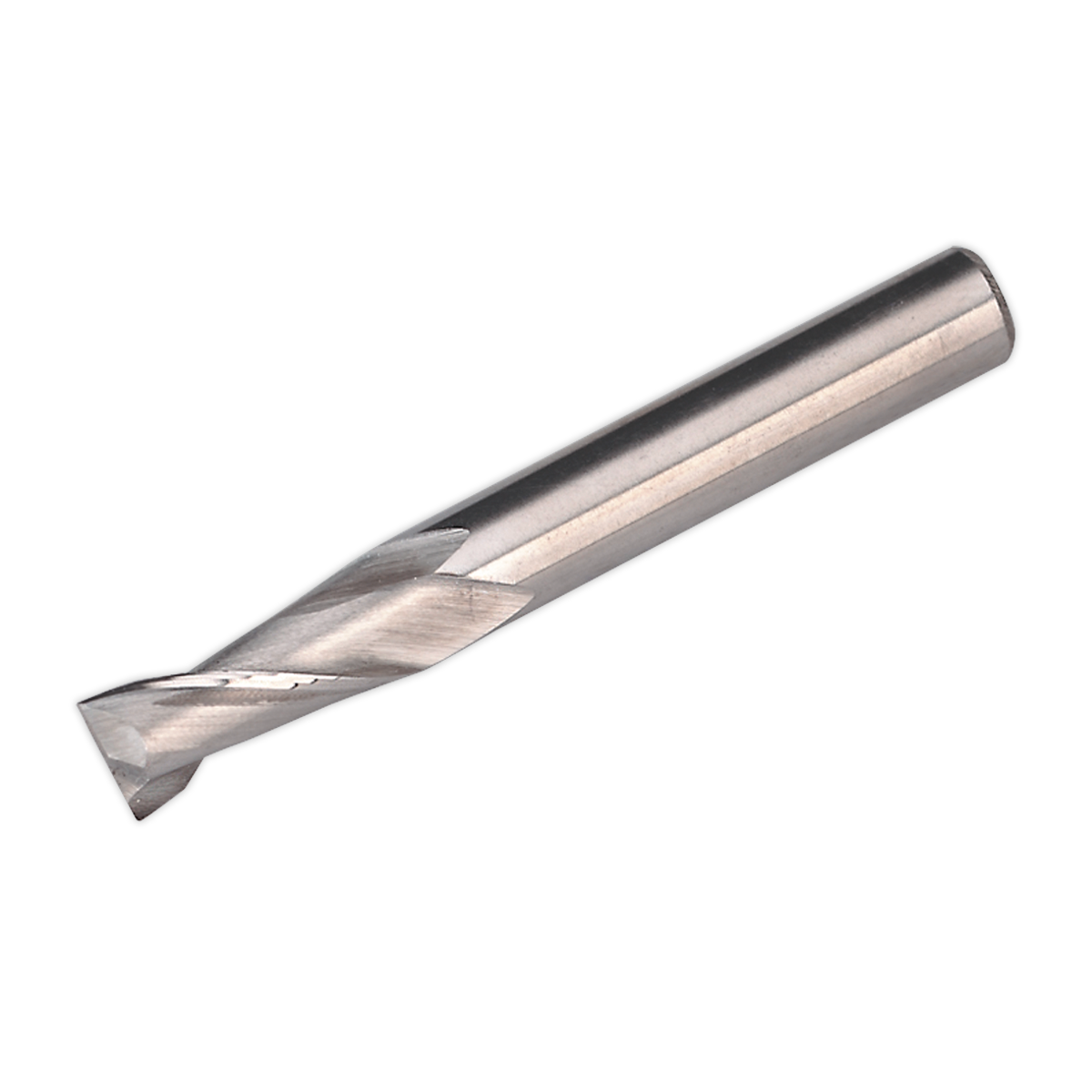 Sealey HSS End Mill Ø8mm 2 Flutes For SM2502 Mini Drilling Machine SM2502EM08