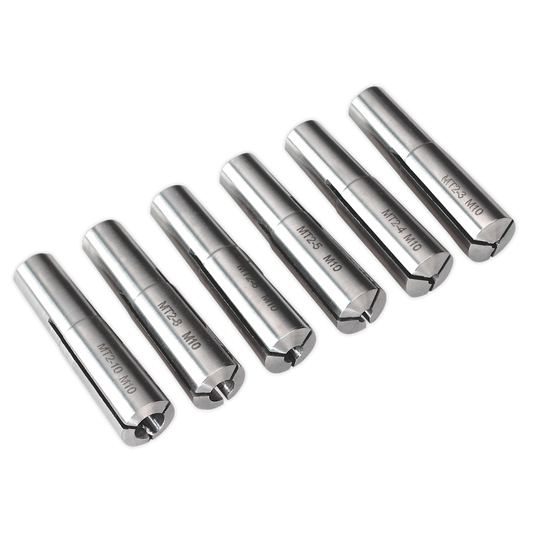 Sealey Collet Set For SM2503 Drilling Machine MT2-M10 Ø3-10mm SM2503CSET