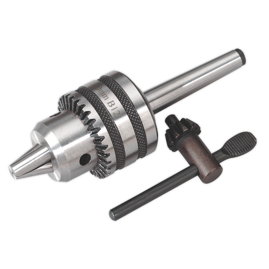 Sealey Tailstock Chuck MT1 10mm For SM2503 Lathe & Drilling Machine SM2503TC