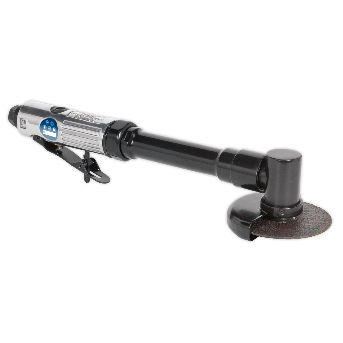Sealey Air Cut-Off Tool Long Reach With Metal Safety Guard - 75mm SA2501