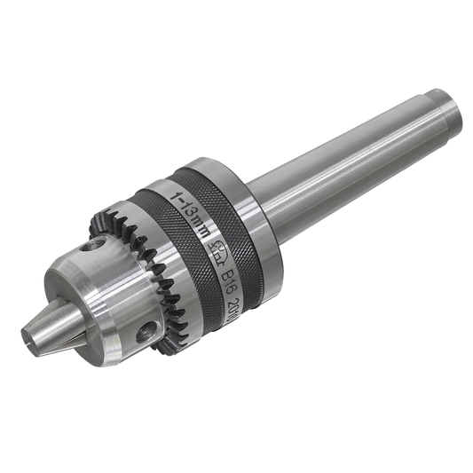 Sealey 13mm Tailstock Chuck & Arbor MT3 For All General Purpose Lathes SM27TSC