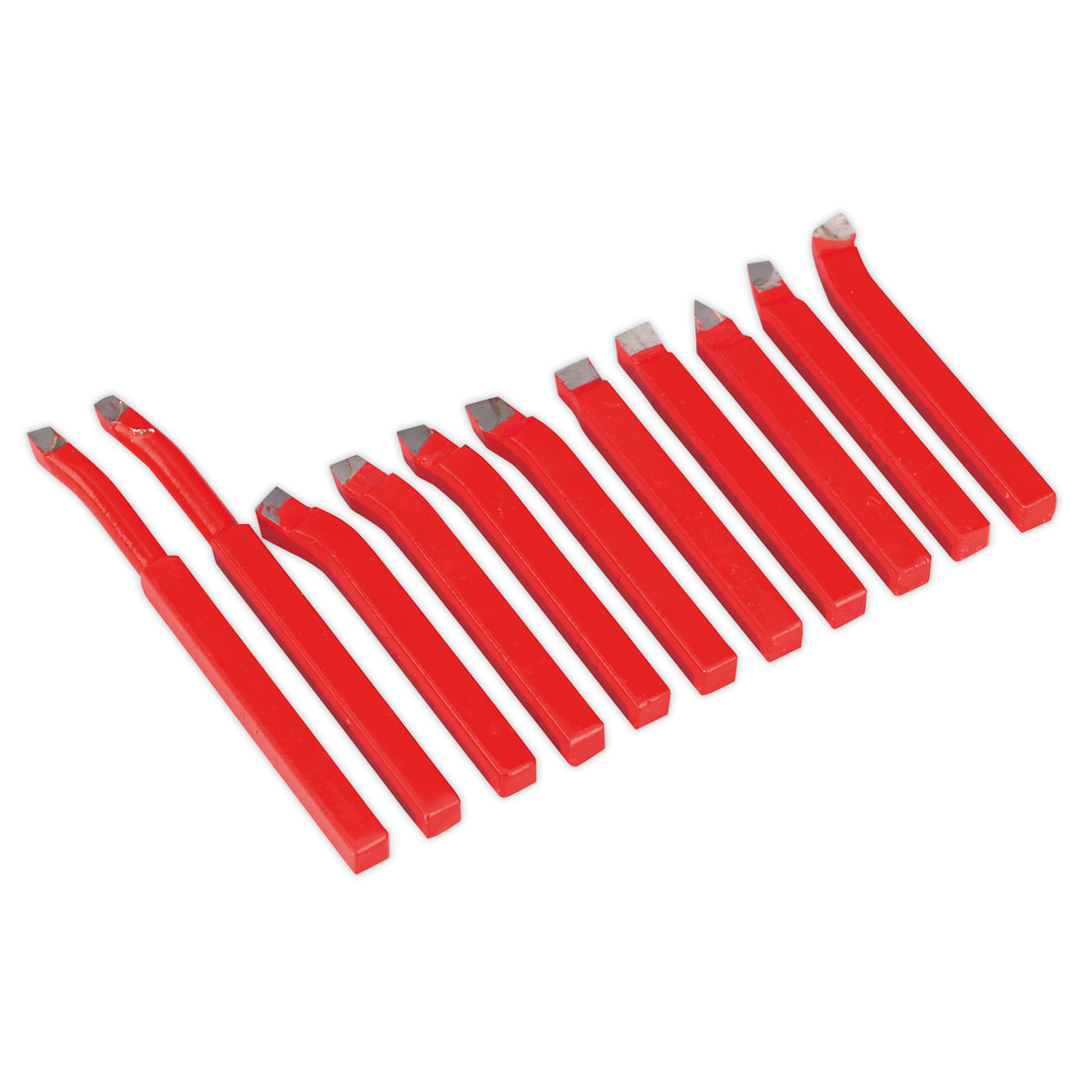 Sealey Cutter Set 8 x 8mm 11 Pieces For SM3002 Metalworking Lathe SM3002CS11