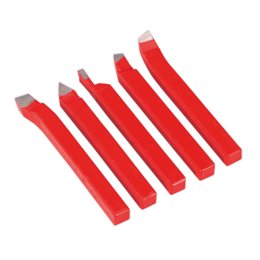 Sealey Cutter Set 8 x 8mm 5 Pieces For SM3002 Metalworking Lathe SM3002CS5