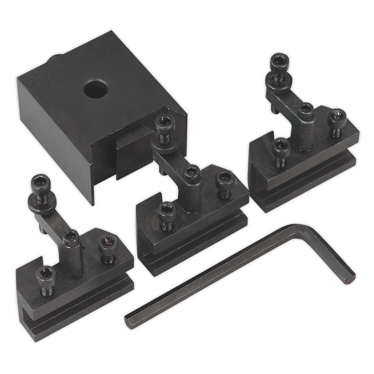 Sealey Quick Change Post Accessory For SM3002 Metalworking Lathe SM3002QCCR