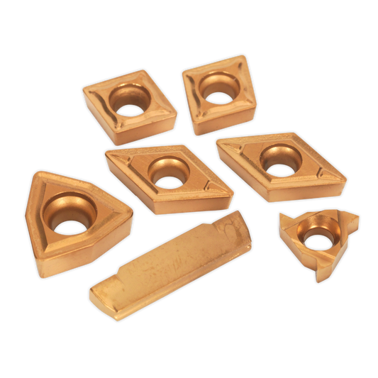 Sealey Tips Replacement 7 Pieces For Lathe Turning Tool Set SM3025CS5 SM3025CS5R