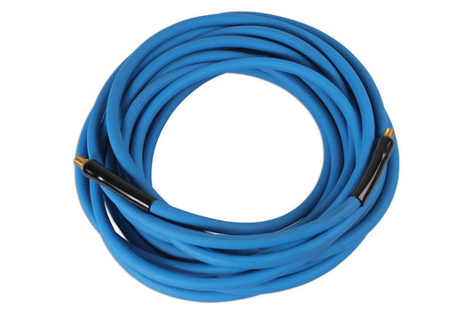 LASER 6417 15m High Flex Air Hose 9 5mm Rubber Vinyl Hybrid With Fittings