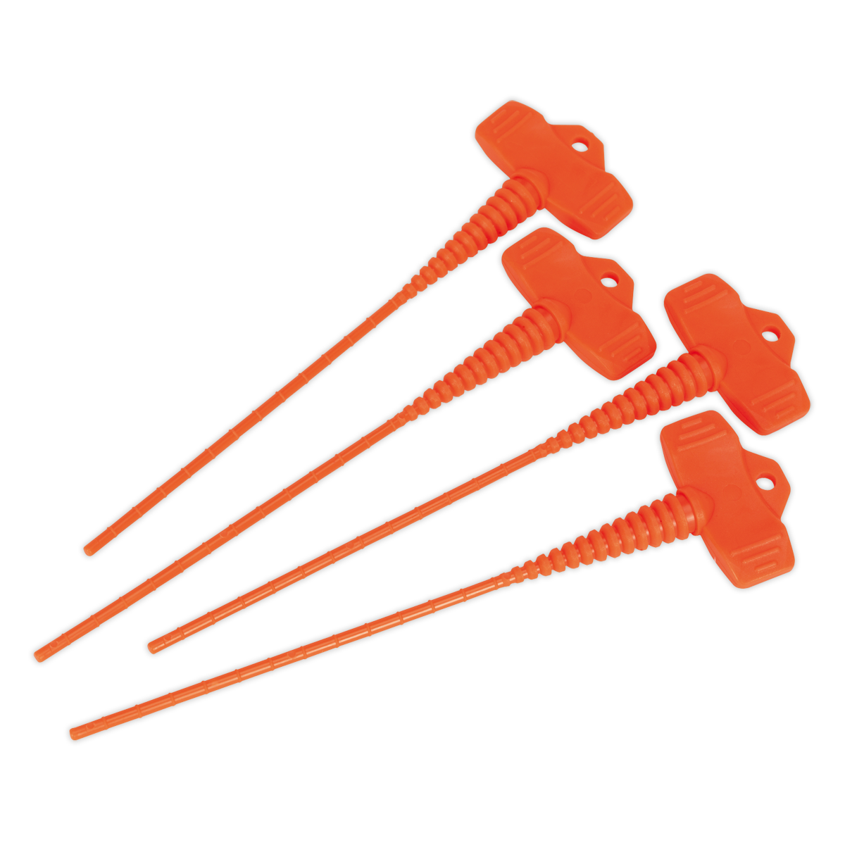 Sealey Applicator Nozzle Stopper Cut-To-Size Airtight Seal - Pack of 4 AK391