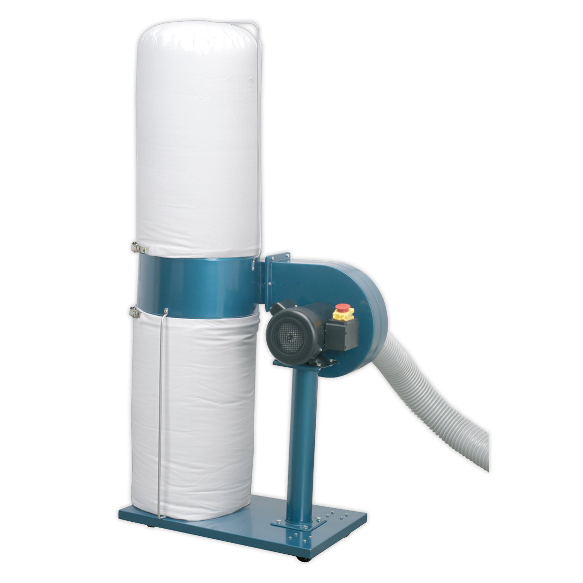 Sealey Dust And Chip Extractor 1HP 230V 750W 500cfm Airflow 2m Hose SM46