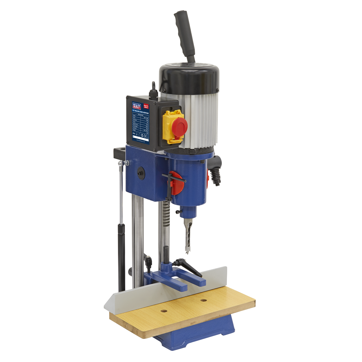 Sealey 1/2" Hollow Chisel Mortiser With Table & Workpiece Clamp Assembly SM94