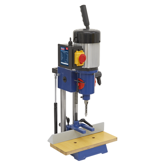 Sealey 1/2" Hollow Chisel Mortiser With Table & Workpiece Clamp Assembly SM94